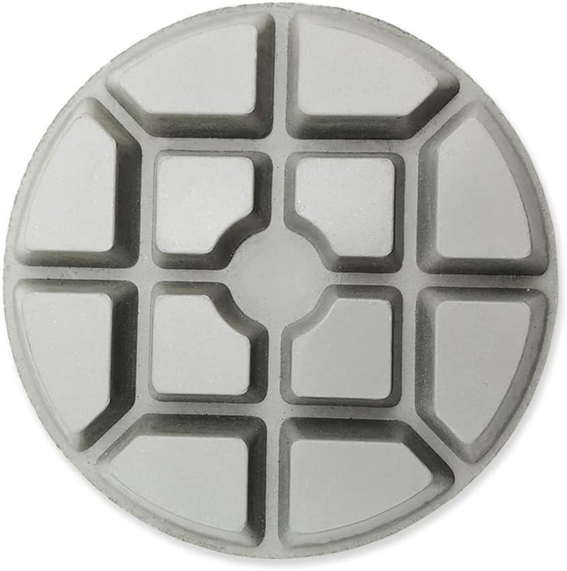 DTDIATOOL Concrete Polishing Pads 3 inch/80mm for Concrete, Cement and Terrazzo Floors Processing, Repairing and Renovating, Dry or Wet Use Diamond Grinding Pads Grit 3000 3pcs - Image 3